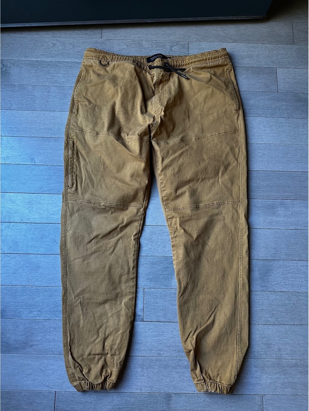 TC Supply & Co Men's Khaki Jogger Casual Streetwear Pants Pockets Size XL